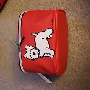 Marc Tetro Red Westie Travel Case Pouch